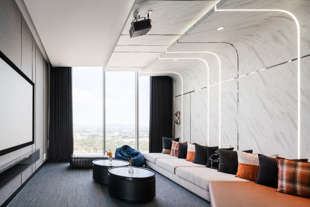 ให้เช่าคอนโดระยอง : 🔥คอนโดให้เช่า ใจกลางเมืองระยอง ติดถนนสุขุมวิท ที่ NOTTING HILL RAYONG 1 Bedroom 26 ตร.ม. ใกล้นิคมมาบตาพุด ระยอง 🔥 (Service residence by Hampton) ✅ รับสัญญาเช่า 6 เดือนขึ้นไป