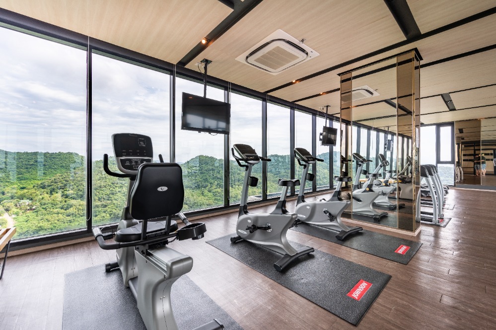 ให้เช่าคอนโดศรีราชา แหลมฉบัง บ้านบึง : 🏖️Condo for rent at Knightsbridge The Ocean Sriracha, 1 Bedroom 35 sqm. (Service residence by Hampton)  ✅Accept contract start 1 month ✨