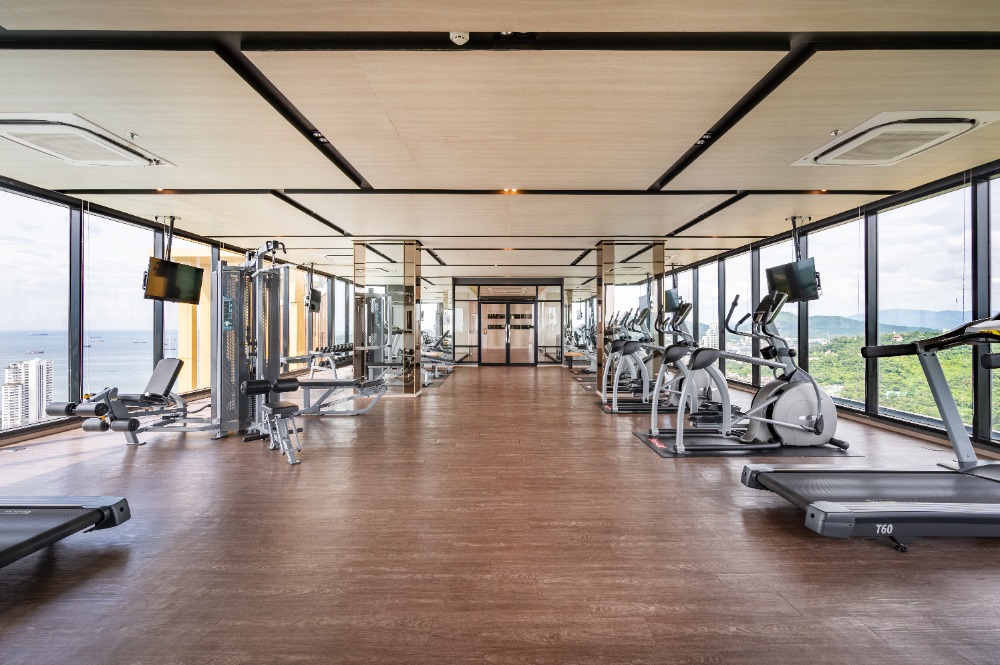 ให้เช่าคอนโดศรีราชา แหลมฉบัง บ้านบึง : 🏖️Condo for rent at Knightsbridge The Ocean Sriracha, 1 Bedroom 35 sqm. (Service residence by Hampton)  ✅Accept contract start 1 month ✨