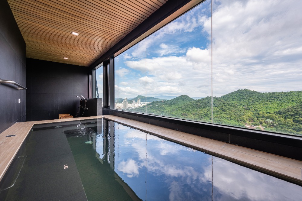 ให้เช่าคอนโดศรีราชา แหลมฉบัง บ้านบึง : 🏖️Condo for rent at Knightsbridge The Ocean Sriracha, 1 Bedroom 35 sqm. (Service residence by Hampton)  ✅Accept contract start 1 month ✨