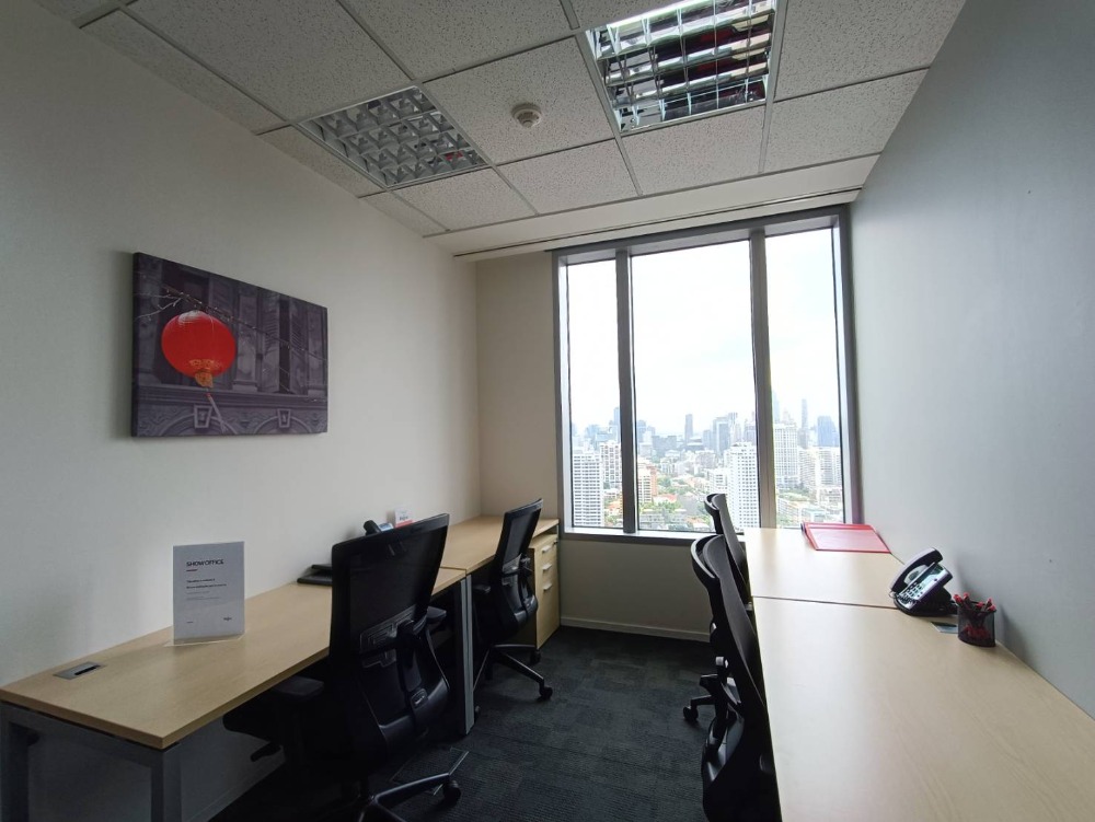 ให้เช่าสำนักงานสุขุมวิท อโศก ทองหล่อ : ให้เช่า เซอร์วิส ออฟฟิศ Serviced Office พื้นที่สำนักงาน ตกแต่งสวย พร้อมเข้าอยู่ อาคาร เอ๊กเชนจ์ ทาวเวอร์ ( Exchange Tower Office Building ) 4 Workstations ราคาเช่า 44,290 บาท/เดือน ใกล้รถไฟฟ้า BTSอโศก, MRTสุขุมวิท