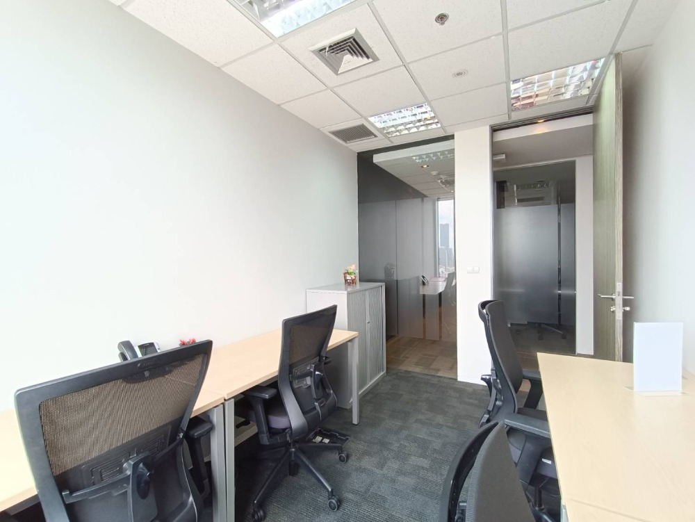 ให้เช่าสำนักงานสุขุมวิท อโศก ทองหล่อ : ให้เช่า เซอร์วิส ออฟฟิศ Serviced Office พื้นที่สำนักงาน ตกแต่งสวย พร้อมเข้าอยู่ อาคาร เอ๊กเชนจ์ ทาวเวอร์ ( Exchange Tower Office Building ) 4 Workstations ราคาเช่า 44,290 บาท/เดือน ใกล้รถไฟฟ้า BTSอโศก, MRTสุขุมวิท
