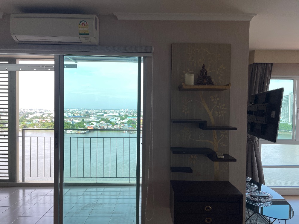 For SaleCondoRama3 (Riverside),Satupadit : Urgent sale, 3 bedrooms, 103.5 sqm, almost not live, very new, reduced to 11 minus
