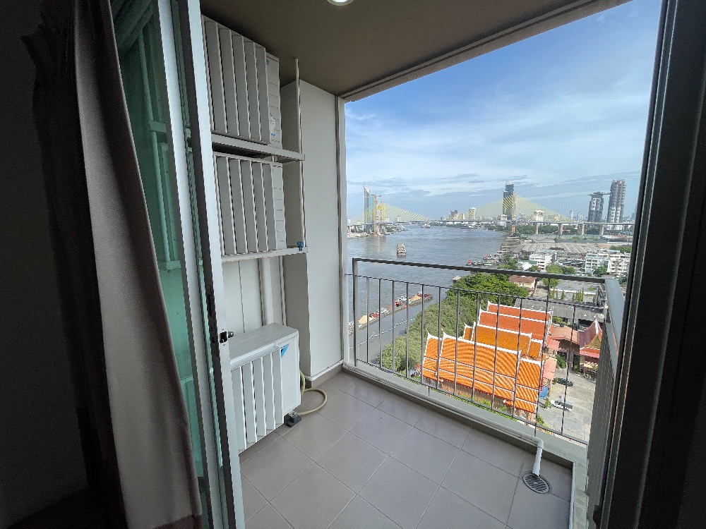 For SaleCondoRama3 (Riverside),Satupadit : Urgent sale, 3 bedrooms, 103.5 sqm, almost not live, very new, reduced to 11 minus