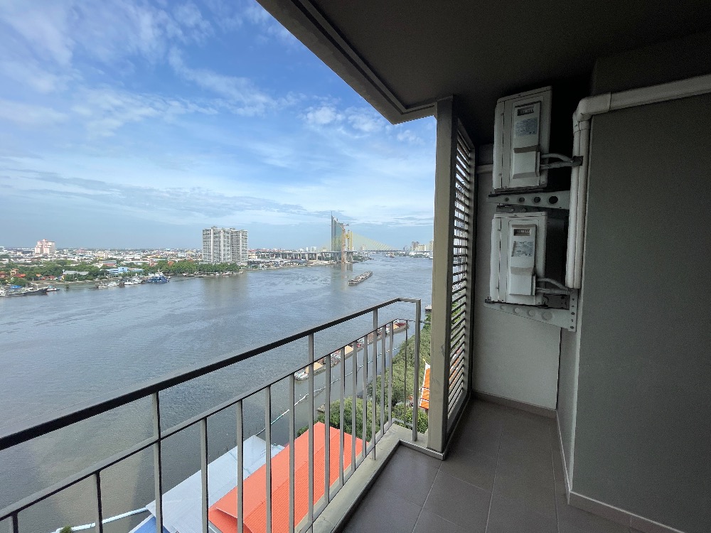 For SaleCondoRama3 (Riverside),Satupadit : Urgent sale, 3 bedrooms, 103.5 sqm, almost not live, very new, reduced to 11 minus