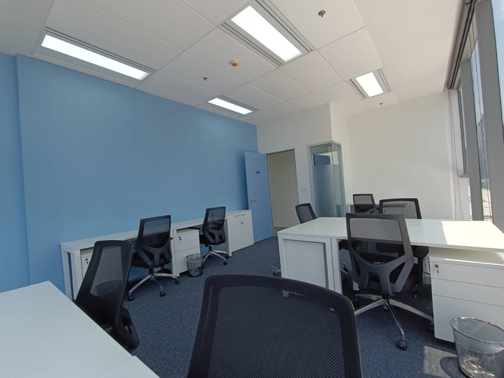 For RentOfficeOnnut, Udomsuk : For Rent Serviced Office Sukhumvit Hills Office Building Fully-Furnished Serviced Office 9 Workstations Rental Price 71,990 THB/month closed to BTS Bangchak, BTS Onnut, Bang Chak, On nut, Udom Suk, Sukhumvit, Bangna