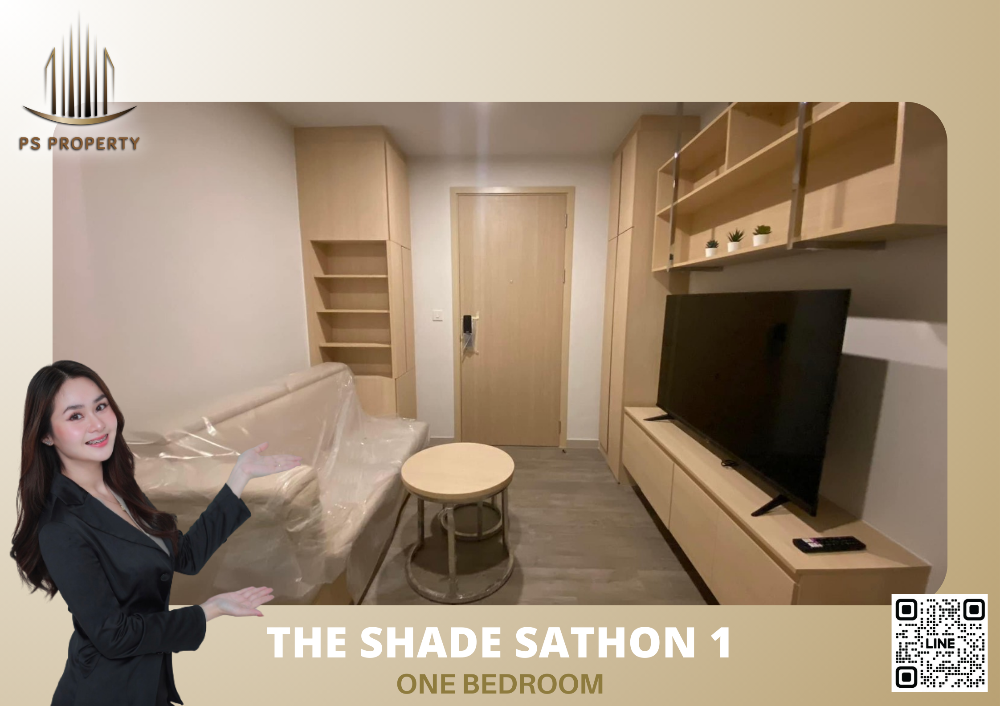 ให้เช่าคอนโดสาทร นราธิวาส : ให้เช่า 📣✨ The Shade Sathon 1📍 ห้องใหม่ เฟอร์พร้อมเครื่องใช้ไฟฟ้าครบ ใกล้แหล่งธุรกิจสาธร ใกล้ BTS/MRT