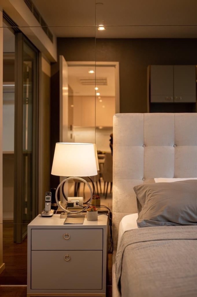 For RentCondoSathorn, Narathiwat : For rent ✨The Bangkok Sathorn✨ Luxury condo, spacious room, new built-in, fully furnished, high floor, city view, with private elevator.