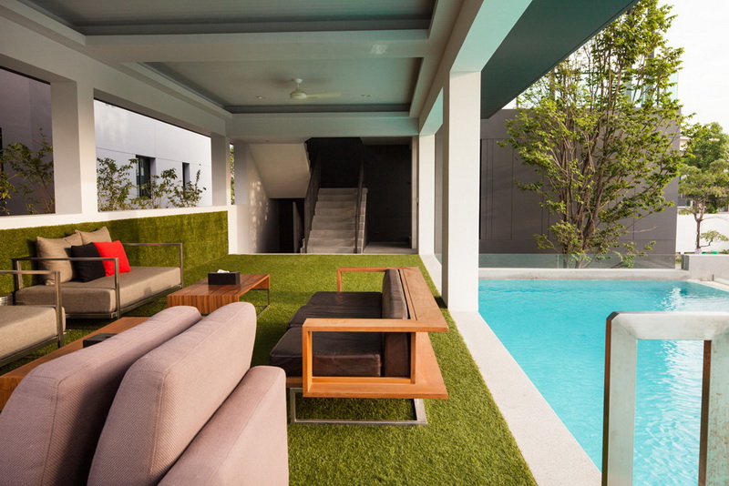 ขายบ้านเลียบทางด่วนรามอินทรา : For sale & rent Luxury House Private Nirvana Residence