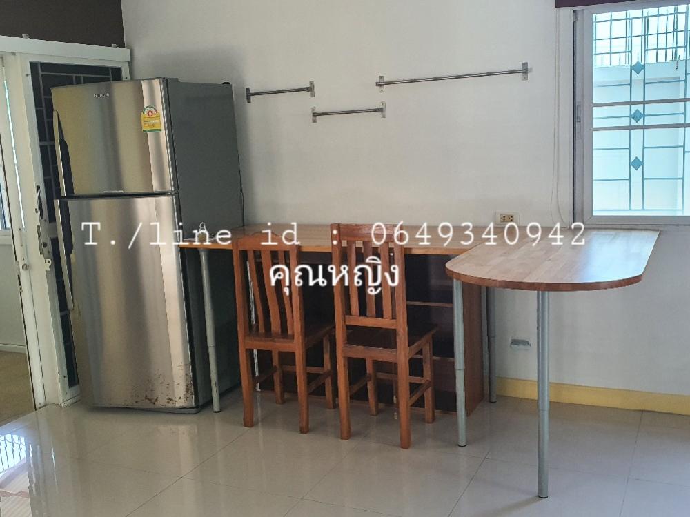 For RentHousePhutthamonthon, Salaya : 🎯 Vacant February 67, large single house for rent, resort style🏕️ on the road along Khlong Thawi Watthana, good community, quiet, shady, suitable for relaxation, only 150 meters from Boromratchonnanee Road.
