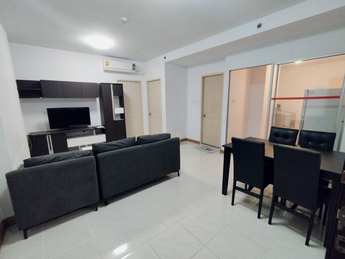 For SaleCondoRattanathibet, Sanambinna : Condo for sale, Supalai Park Khae Rai Ngamwongwan, size 2 bedrooms, 63 sq m, corner room, fully furnished, price 2.59 million baht (cheapest)