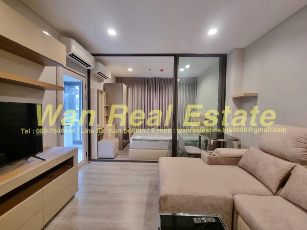 ให้เช่าคอนโดรัตนาธิเบศร์ สนามบินน้ำ พระนั่งเกล้า : ให้เช่าคอนโด politan aqua ชั้น 42 ขนาด 31 ตร.ม. โซนติดแม่น้ำ ครบห้องใหม่พร้อมอยู่