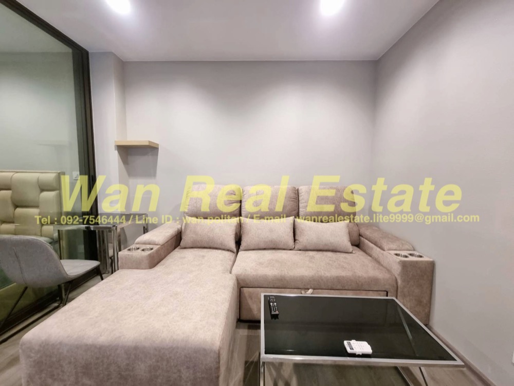 ให้เช่าคอนโดรัตนาธิเบศร์ สนามบินน้ำ พระนั่งเกล้า : ให้เช่าคอนโด politan aqua ชั้น 42 ขนาด 31 ตร.ม. โซนติดแม่น้ำ ครบห้องใหม่พร้อมอยู่