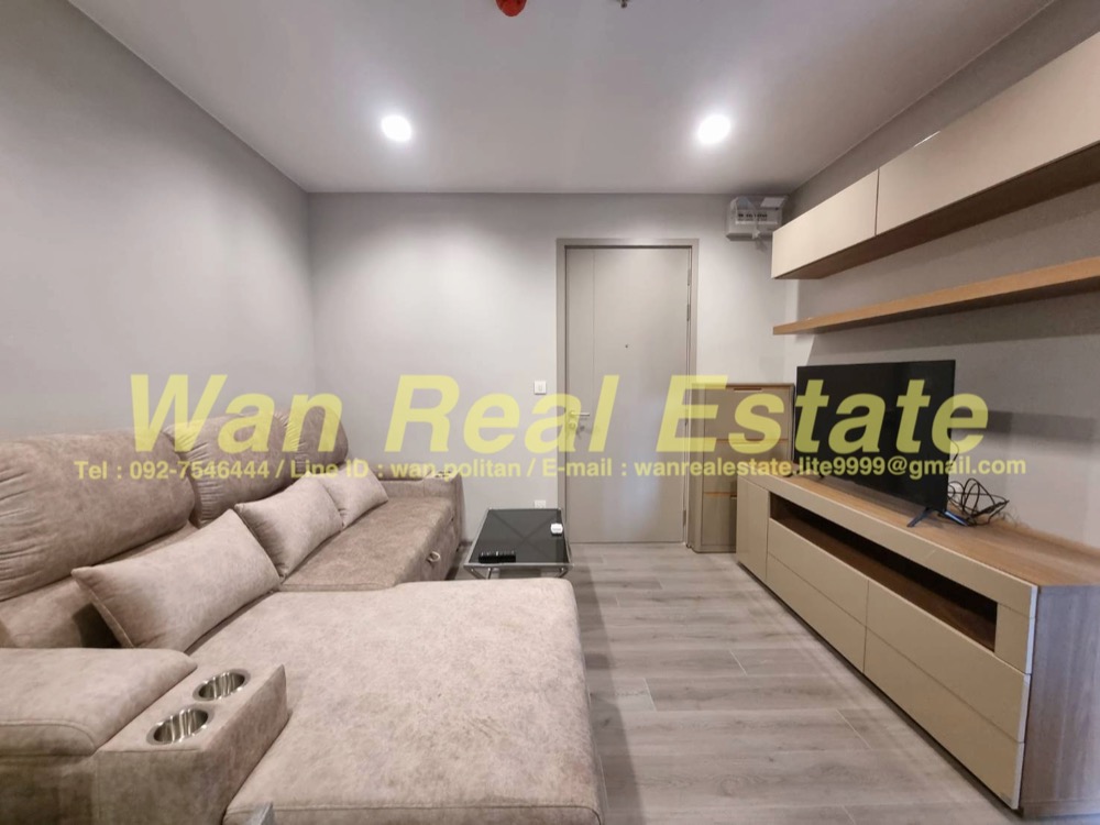 ให้เช่าคอนโดรัตนาธิเบศร์ สนามบินน้ำ พระนั่งเกล้า : ให้เช่าคอนโด politan aqua ชั้น 42 ขนาด 31 ตร.ม. โซนติดแม่น้ำ ครบห้องใหม่พร้อมอยู่