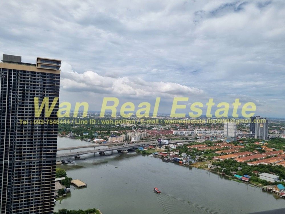 ให้เช่าคอนโดรัตนาธิเบศร์ สนามบินน้ำ พระนั่งเกล้า : ให้เช่าคอนโด politan aqua ชั้น 42 ขนาด 31 ตร.ม. โซนติดแม่น้ำ ครบห้องใหม่พร้อมอยู่
