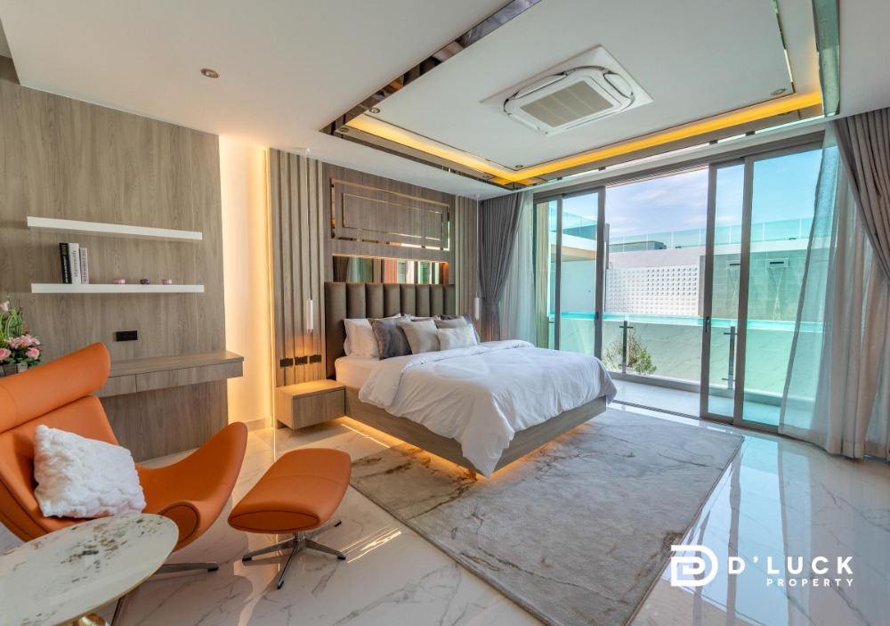 ขายพัทยา บางแสน ชลบุรี สัตหีบ : ขายบ้านหรูพูลวิลล่าในเมืองพัทยา 6 ห้องนอน พร้อมอยู่