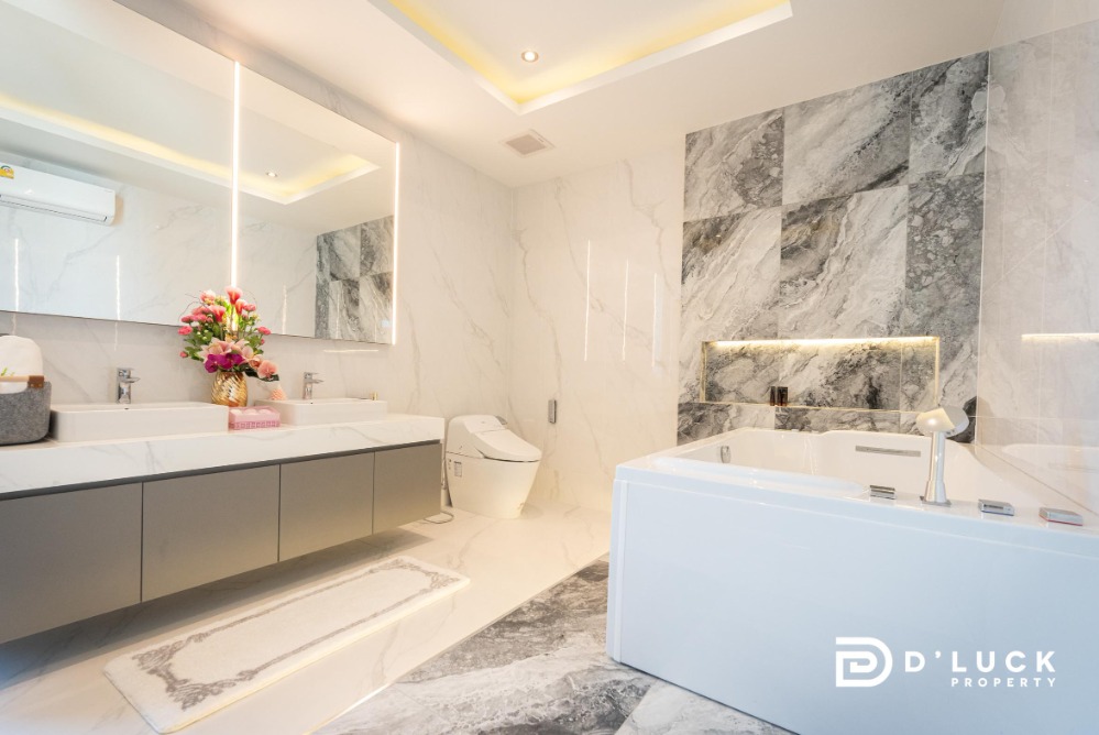 ขายพัทยา บางแสน ชลบุรี สัตหีบ : ขายบ้านหรูพูลวิลล่าในเมืองพัทยา 6 ห้องนอน พร้อมอยู่