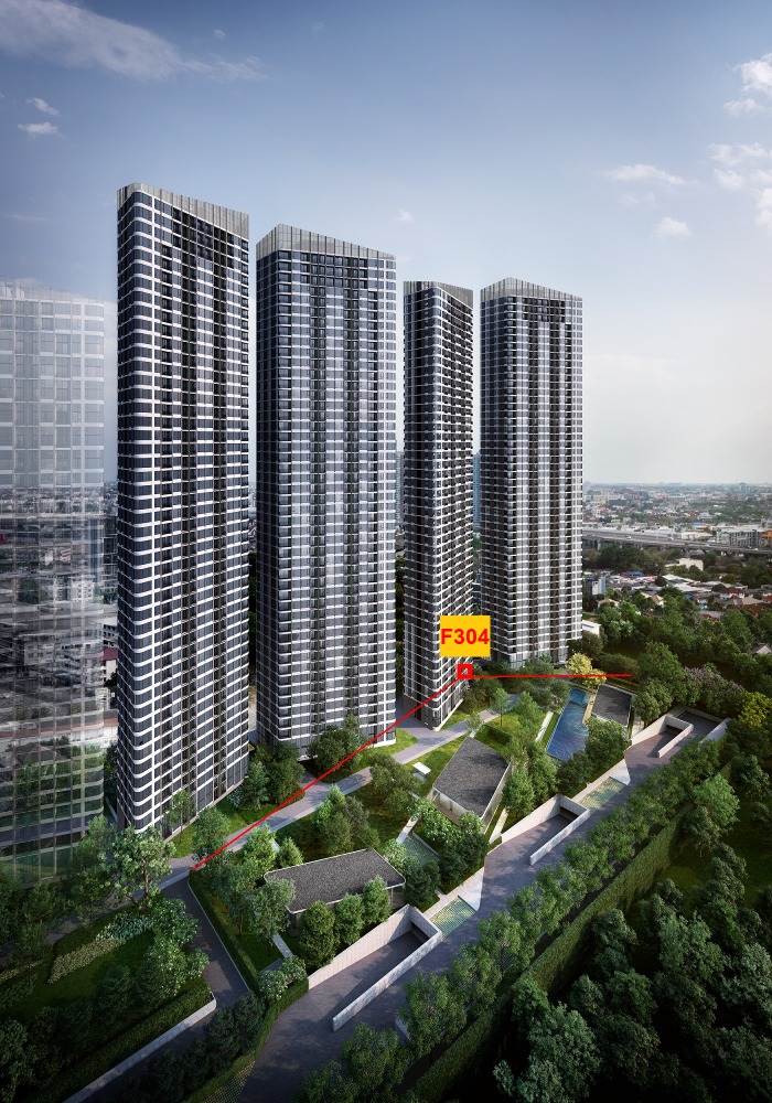 ขายดาวน์คอนโดอ่อนนุช อุดมสุข : Skyrise 64 ห้อง 1-bed 34.41 ตร.ม.วิวสระ ราคาถูกเพียง 92,xxx บาท/ตร.ม. เท่านั้น