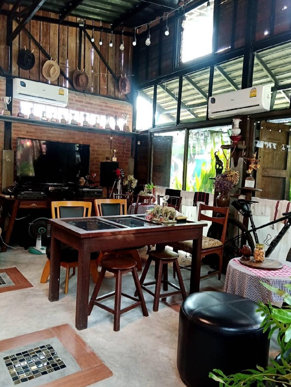 For SaleLandChiang Mai : For Sell‼️The land with houses and cafes next to the Ping River.