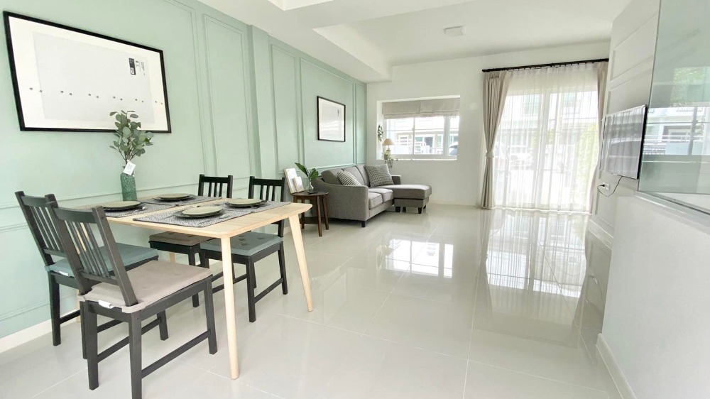 For SaleHouseBangna, Bearing, Lasalle : Sell ​​town home Indy Bangna Ramkhamhaeng 2 yield 7%