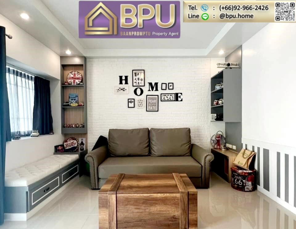 ให้เช่าทาวน์โฮมสมุทรปราการ สำโรง : ** ให้เช่า ทาวน์โฮม 2 ห้องนอน เลี้ยงสัตว์ได้** อินดี้ บางนา กม.7 ใกล้ เมกะ บางนา
