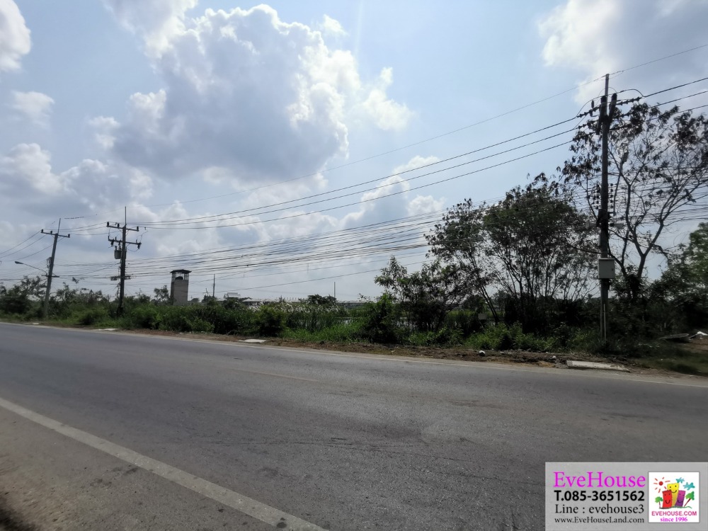 For SaleLandPhutthamonthon, Salaya : Land for sale, 20 rai, Salaya, near Mahidol University, New Cut Road, Nakhon In - Salaya, 7.5 million per rai.