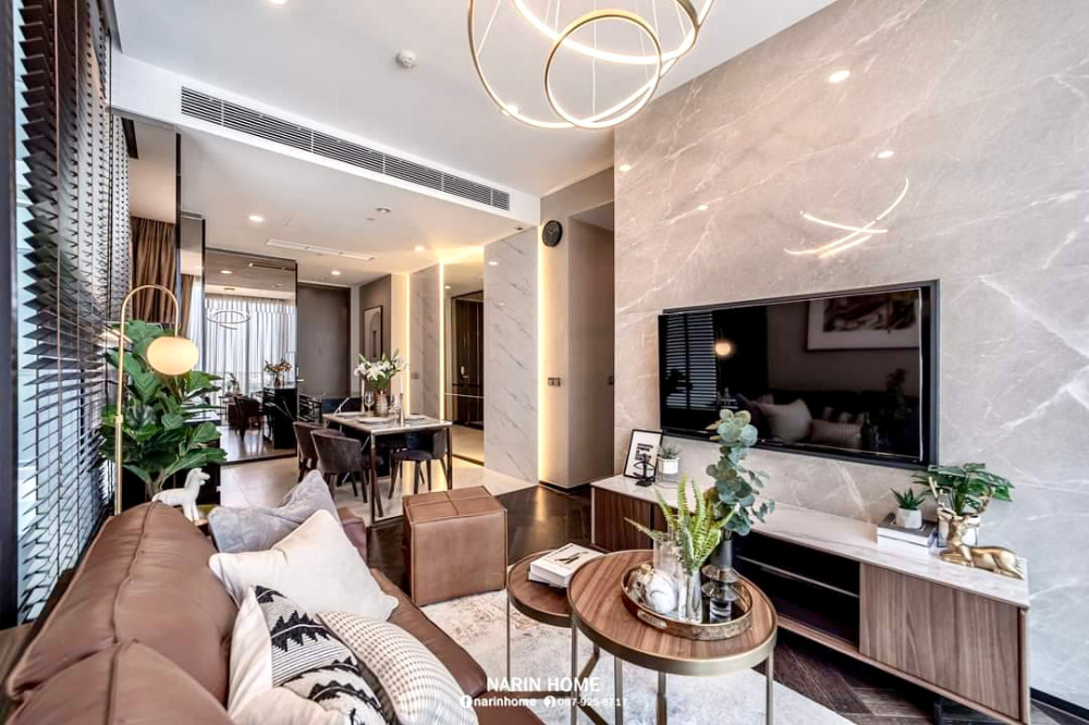 ให้เช่าคอนโดสุขุมวิท อโศก ทองหล่อ : The ESSE Sukhumvit 36: 2bed 2bath 72sqm. 30+Fl 90,000/mth Am: 0656199198