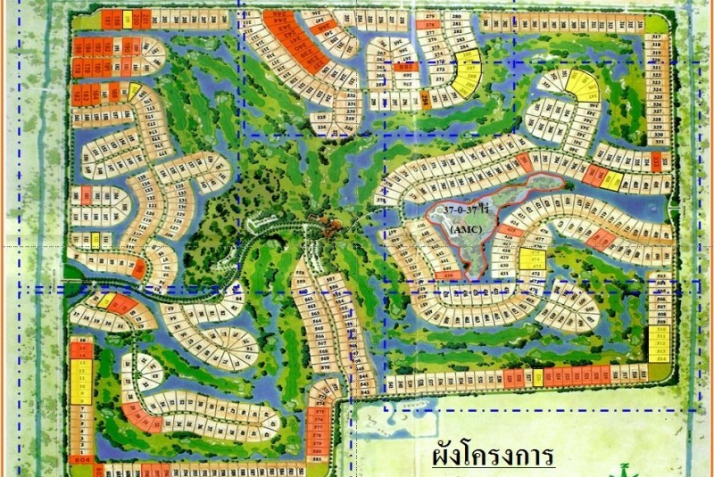 For SaleLandPathum Thani,Rangsit, Thammasat : Land for Sale Lam Luk Ka Country Club, 2 Rai Near Klong 11, Pathum Thani : EL23S-021