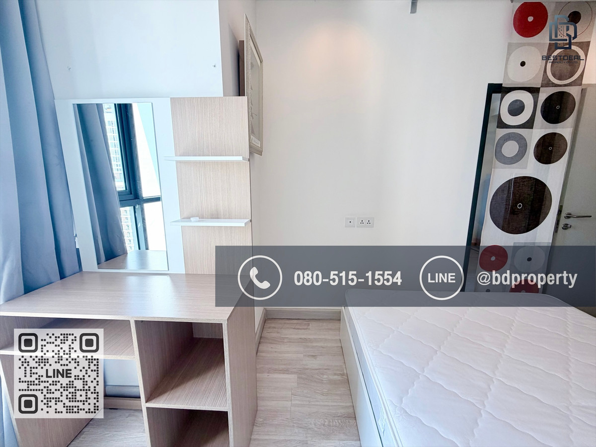 ให้เช่าคอนโดพระราม 9 เพชรบุรีตัดใหม่ RCA : Bestdeal ให้เช่า ด่วน!!!ราคา15,000/เดือนเท่านั้น 1 ห้องนอน 31ตรม.ห้องสวย เฟอร์นิเจอร์และเครื่องใช้ไฟฟ้าครบ“IDEO MOBI RAMA 9” ใกล้MRT และ เซ็นทรัลพระราม 9 เพียง 80 ม.