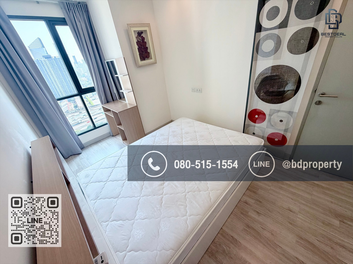 ให้เช่าคอนโดพระราม 9 เพชรบุรีตัดใหม่ RCA : Bestdeal ให้เช่า ด่วน!!!ราคา15,000/เดือนเท่านั้น 1 ห้องนอน 31ตรม.ห้องสวย เฟอร์นิเจอร์และเครื่องใช้ไฟฟ้าครบ“IDEO MOBI RAMA 9” ใกล้MRT และ เซ็นทรัลพระราม 9 เพียง 80 ม.