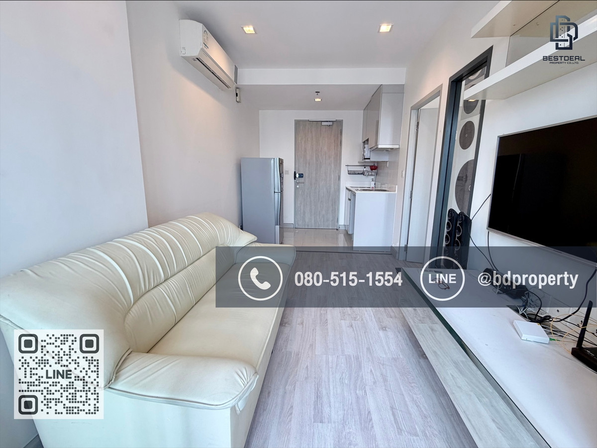 ให้เช่าคอนโดพระราม 9 เพชรบุรีตัดใหม่ RCA : Bestdeal ให้เช่า ด่วน!!!ราคา15,000/เดือนเท่านั้น 1 ห้องนอน 31ตรม.ห้องสวย เฟอร์นิเจอร์และเครื่องใช้ไฟฟ้าครบ“IDEO MOBI RAMA 9” ใกล้MRT และ เซ็นทรัลพระราม 9 เพียง 80 ม.