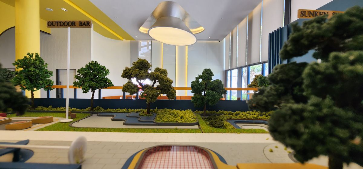 ขายดาวน์คอนโดนนทบุรี บางใหญ่ บางบัวทอง : ขายเท่าทุน เจ้าของขายเอง  ชั้น 8  ชั้นเดียวกับสระว่ายน้ำ และชั้น 6 ห้องตำแหน่งเทพสุดของโครงการ วิวสวน โล่งๆ ระเบียงทิศเหนือ หัวนอนตะวันออก