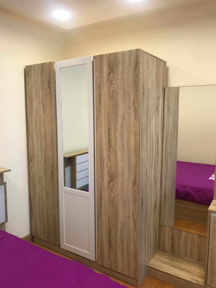 For RentCondoOnnut, Udomsuk : Condo for Rent City Home Sukhumvit 101 Size 49 sqm 1 Bedroom Fully-Furnished Near BTS Udomsuk Bangna : MJ25R-004