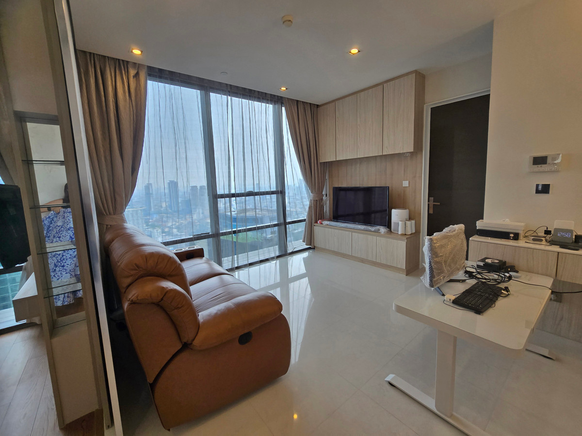 For SaleCondoSathorn, Narathiwat : Luxury condo for sale in the heart of Sathorn, The Bangkok Sathorn, 38th floor, private lift, good view