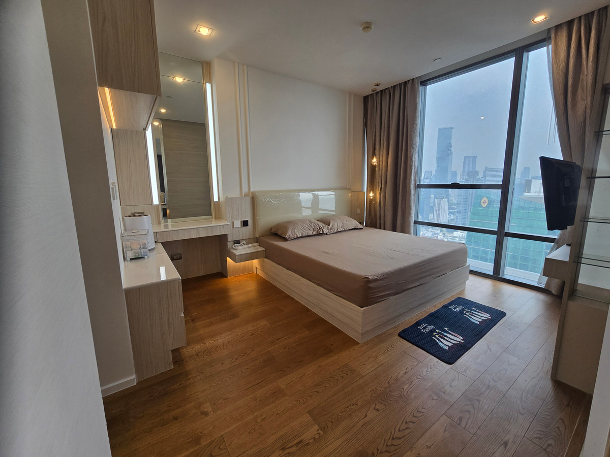 For SaleCondoSathorn, Narathiwat : Luxury condo for sale in the heart of Sathorn, The Bangkok Sathorn, 38th floor, private lift, good view