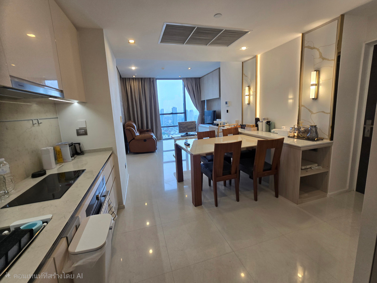 For SaleCondoSathorn, Narathiwat : Luxury condo for sale in the heart of Sathorn, The Bangkok Sathorn, 38th floor, private lift, good view