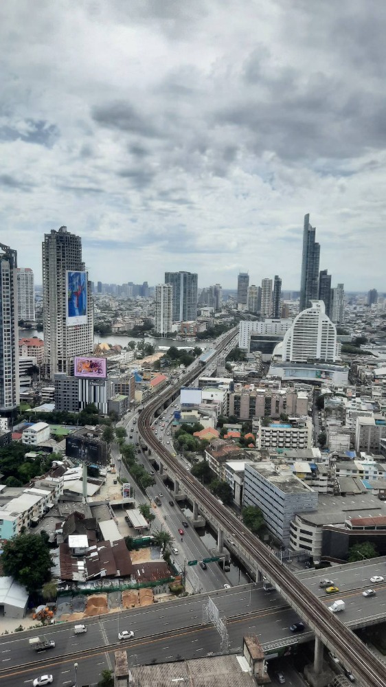 For SaleCondoSathorn, Narathiwat : Luxury condo for sale in the heart of Sathorn, The Bangkok Sathorn, 38th floor, private lift, good view