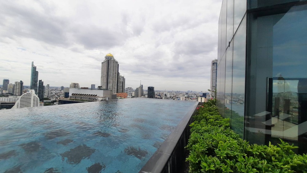 For SaleCondoSathorn, Narathiwat : Luxury condo for sale in the heart of Sathorn, The Bangkok Sathorn, 38th floor, private lift, good view