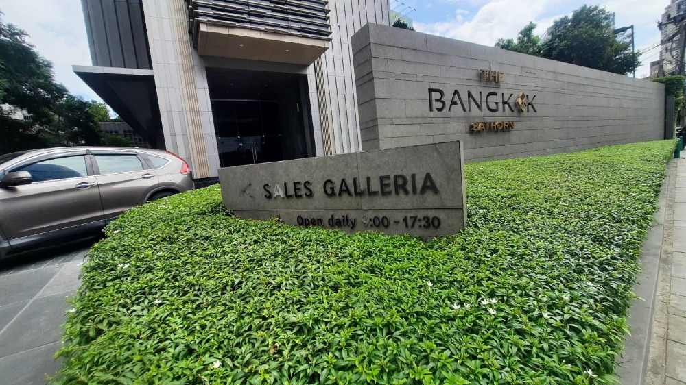 For SaleCondoSathorn, Narathiwat : Luxury condo for sale in the heart of Sathorn, The Bangkok Sathorn, 38th floor, private lift, good view