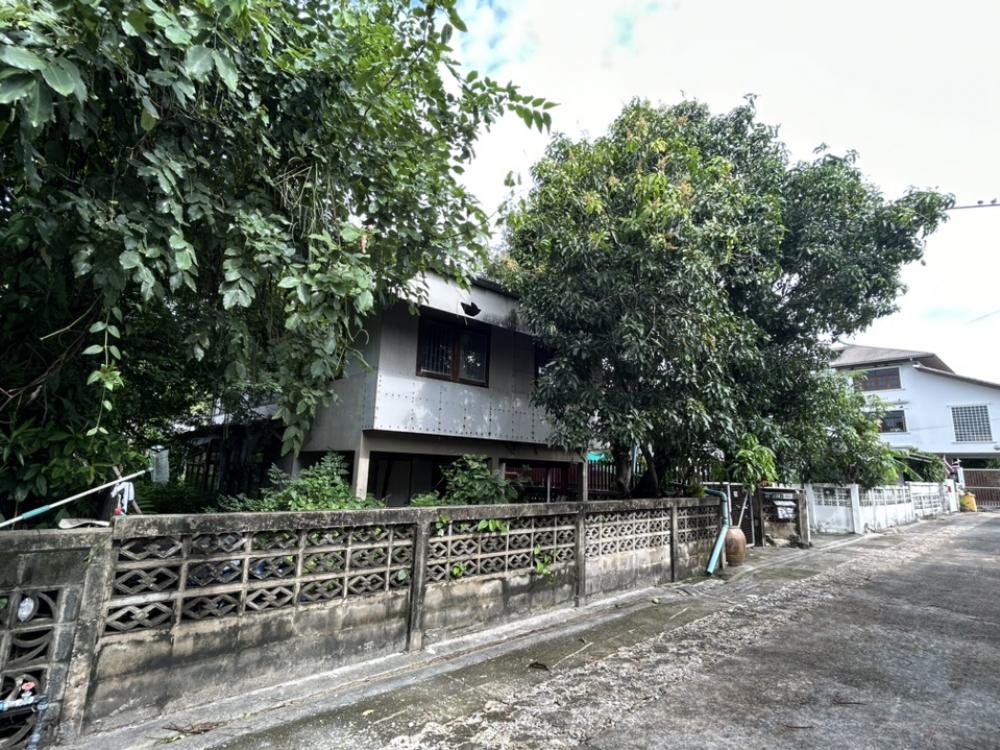 ขายที่ดินพัฒนาการ ศรีนครินทร์ : ขายที่ดินพร้อมบ้าน (รีโนเวทได้) 86 วา ใกล้ รถไฟฟ้า ศรีนุช 5-10 นาที ทรงสี่เหลียมสวย ทะลุศรีนครินทร์ ซอย 34 ได้