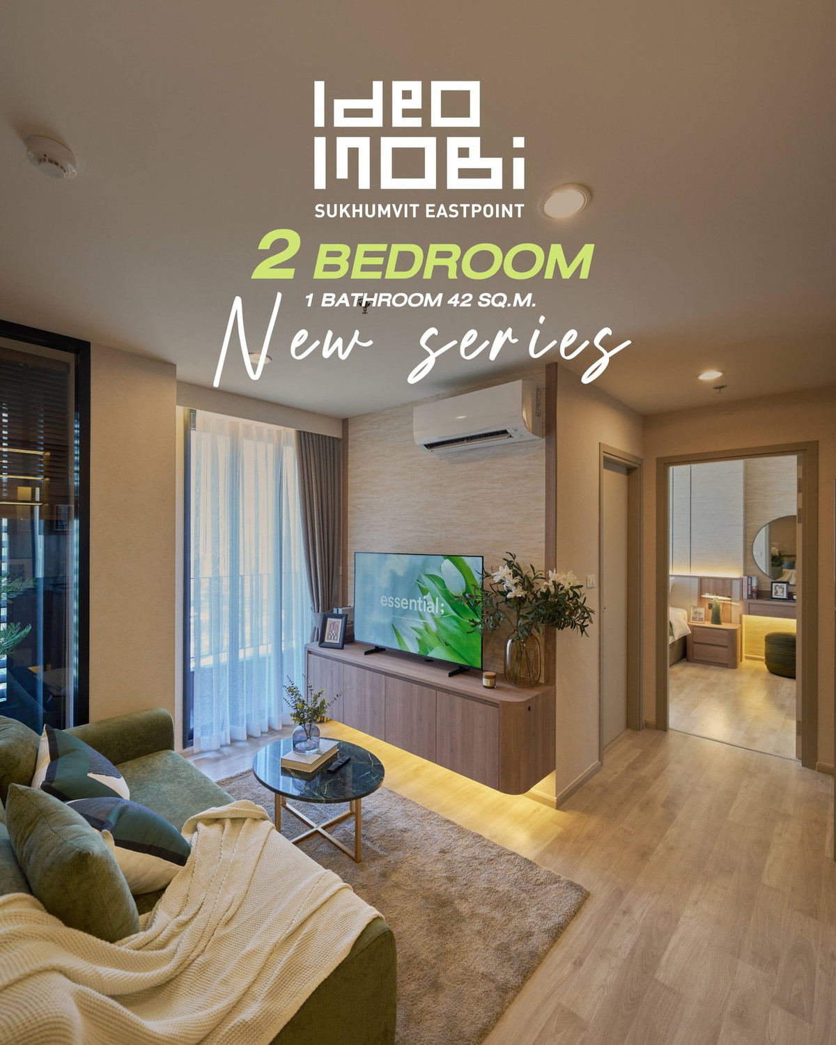 ขายคอนโดบางนา แบริ่ง ลาซาล : NEW STYLE  🎯  2 ห้องนอน เพียง 4.69  ล้าน แต่งครบพร้อมอยู่ นัดชมโครงการ ☎ 098 292 4151