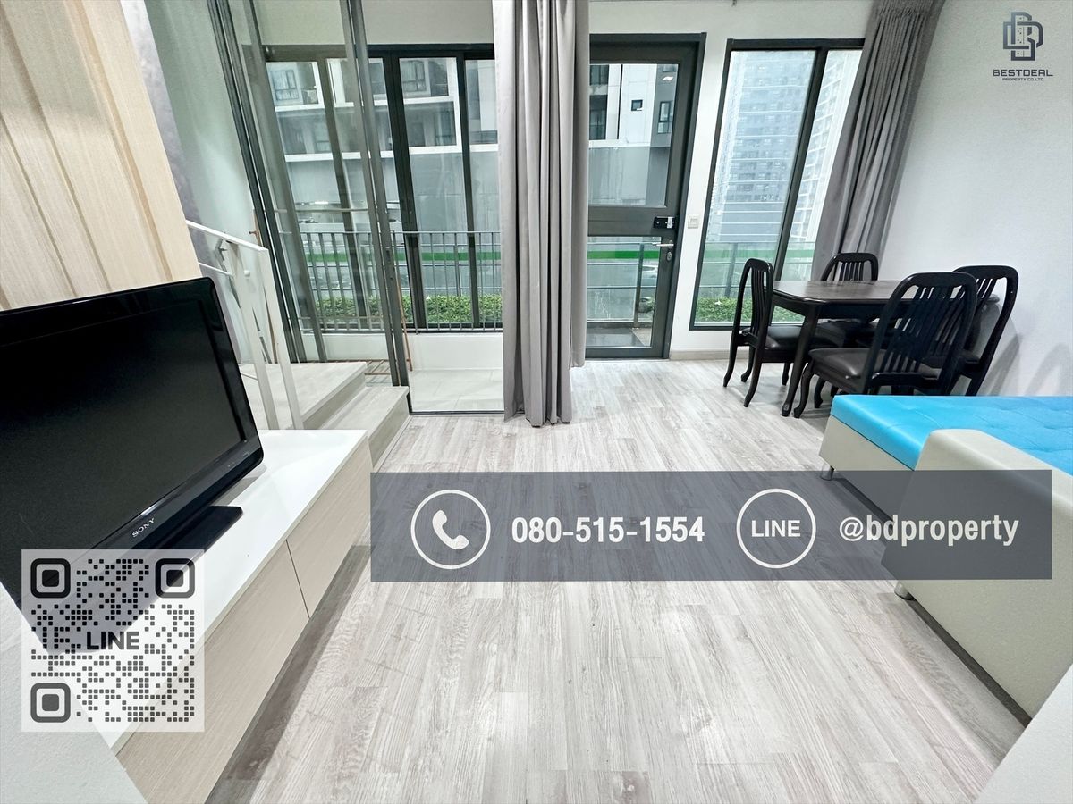 ให้เช่าคอนโดพระราม 9 เพชรบุรีตัดใหม่ RCA : Bestdeal ให้เช่า/For Rent  Duplex 2 Bed ห้องสวย Fully Furnished พร้อมเข้าอยู่ ราคา23,000 เดือนเท่านั้น ใกล้MRT และ เซ็นทรัลพระราม 9 เพียง 80 ม.
