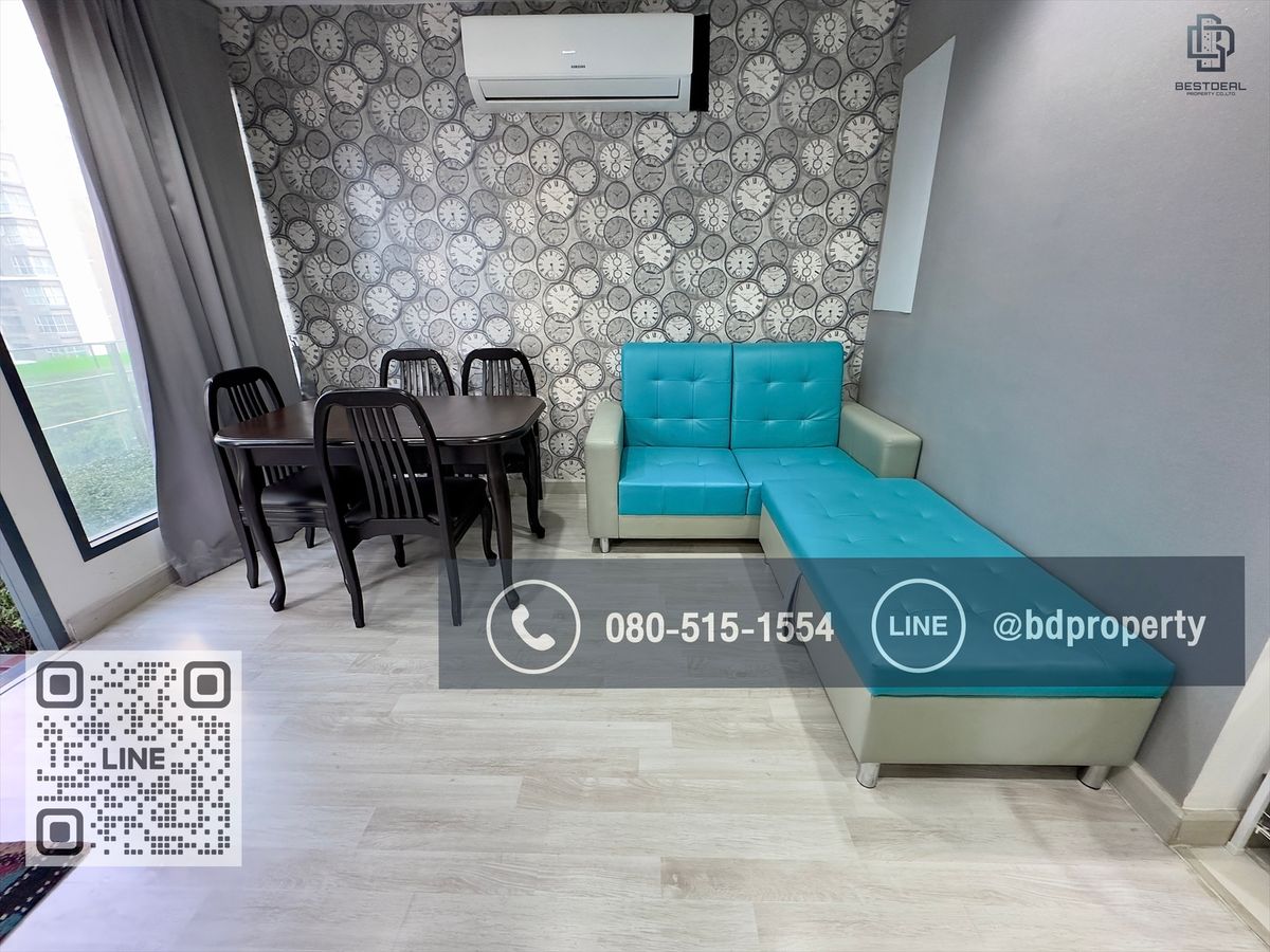 For RentCondoRama9, Petchburi, RCA : BESTDEAL FOR RENT CONDO“Ideo Mobi Rama 9” 2bedroom 55sqm. Rental 27,000 THB /month  Near Phraram Kao 9 MRT Station 80 meters