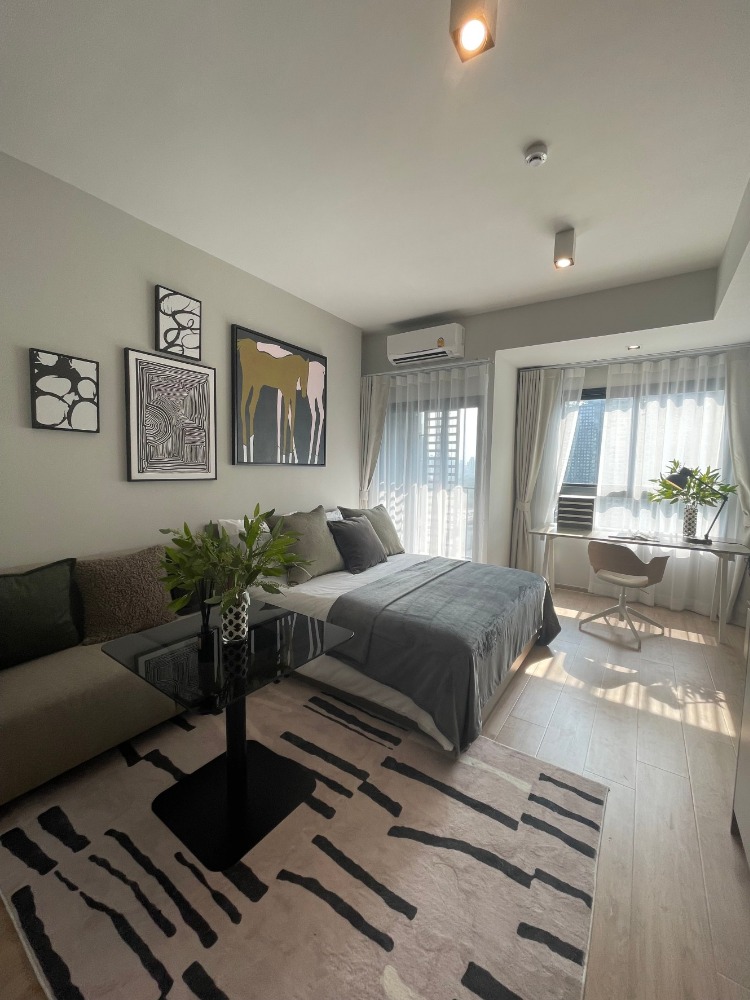 ขายคอนโดพระราม 9 เพชรบุรีตัดใหม่ RCA : READY TO MOVE IN 🔥EXCLUSIVE DEAL🔥STUDIO 26 SQM 3.79 MB🎉