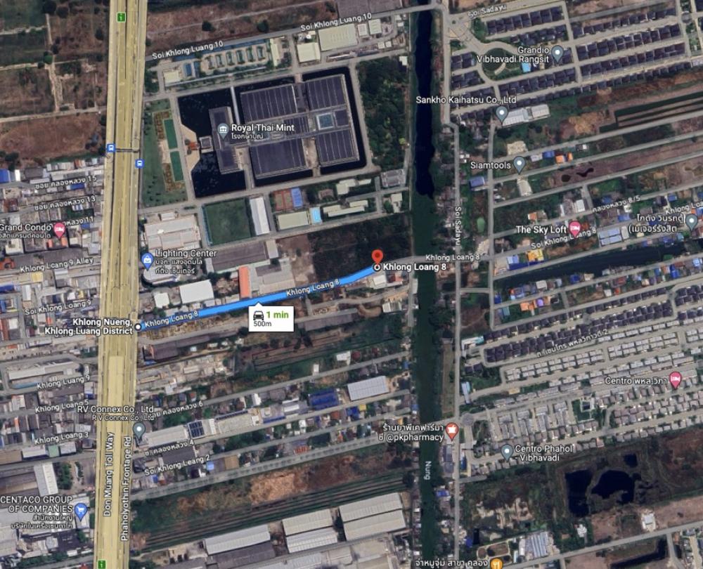 ขายที่ดินปทุมธานี รังสิต ธรรมศาสตร์ : ขายด่วน ‼️ ที่ดิน ซอย คลองหลวง 8 ขนาดที่ดิน 2 ไร่ 2 งาน 33 ตารางวา (1033 ตร.วา) เข้าซอยแค่ 500 เมตร  พื้นที่ถมแล้วเรียบร้อย  พร้อมพัฒนาได้เลย