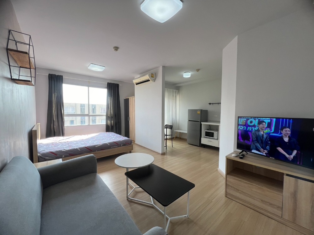 ให้เช่าคอนโดรัตนาธิเบศร์ สนามบินน้ำ พระนั่งเกล้า : ให้เช่า Plum Condo Samakkhi (พลัม คอนโด สามัคคี) 5500 รวมส่วนกลาง+เครื่องซักผ้า