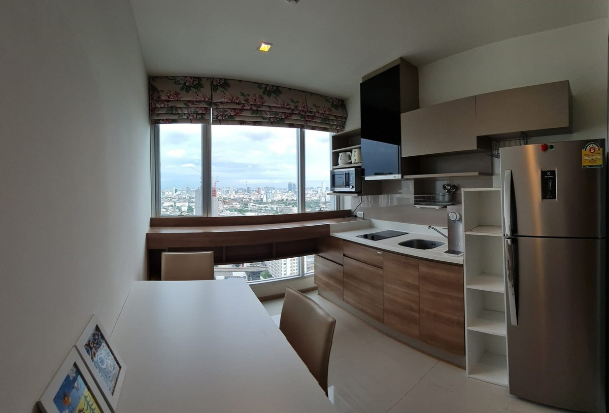 ให้เช่าคอนโดสะพานควาย จตุจักร : Rhythm ริทึ่ม พหล - อารีย์ 45 ตร.ม ชั้น 33 (one bedroom) เครื่องใช้ไฟฟ้าจัดเต็ม 1เดียวในตึก BTSอารีย์ BTSสะพานควาย คอนโดอารีย์ Rhythm ริทึ่ม พหล - อารีย์