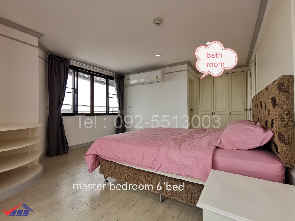 ให้เช่าคอนโดพัฒนาการ ศรีนครินทร์ : ให้เช่า คอนโด พัฒนาการ 51, 3 ห้องนอน 2 ห้องน้ำ เฟอร์นิเจอร์ครบ วิวสวย 160 ตร.ม.