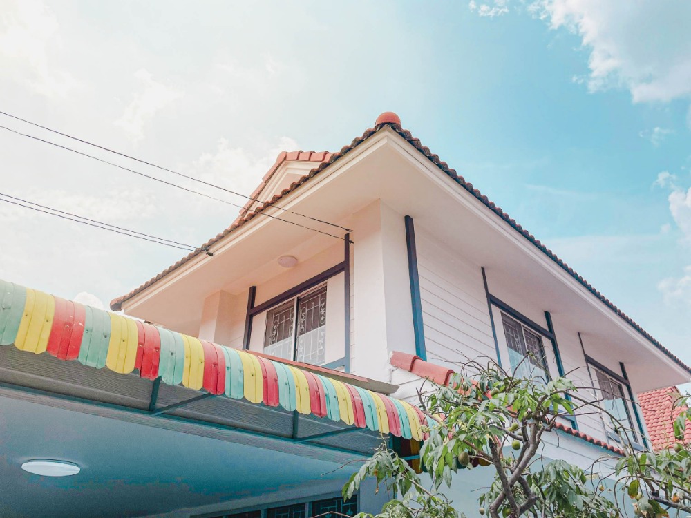 ขายบ้านปทุมธานี รังสิต ธรรมศาสตร์ : H0209😍 For SELL ขาย 2 ชั้น🚪3 ห้องนอน🚄ใกล้ ฟิวเจอร์ พาร์ค รังสิต🏢หมู่บ้าน พฤกษา D Pruksa Village D🔔พื้นที่บ้าน:36.80ตร.วา🔔พื้นที่ใช้สอย:150ตร.ม.💲ขาย:2,590,000฿ 📞O65-9423251,099-5919653✅LineID:@sureresidence