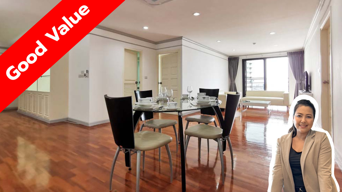 ให้เช่าคอนโดพัฒนาการ ศรีนครินทร์ : ให้เช่า คอนโด พัฒนาการ 51, 3 ห้องนอน 2 ห้องน้ำ เฟอร์นิเจอร์ครบ วิวสวย 160 ตร.ม.